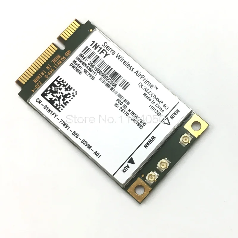 Новый оригинальный беспроводной Airprime MC7355 PCIe LTE / HSPA + GPS 100 Мбит/с Карта 1N1FY DW5808 Sierra 4G