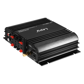 

Lepy Lp 2.1 Channel Car Amplifier 3.55Mm Audio Wired 168 Plus Super Bass Hifi Stereo Bass Output Power