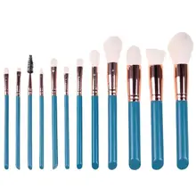 12pcs Green Makeup Brushes Set Kit Foundation Powder Eye Shadow Brush Cosmetic Tool Make up Brushes Pincel Maquiagem 12pcs Green Makeup Brushes Set Kit Foundation Powder Eye Shadow Brush Cosmetic Tool Make up Brushes Pincel Maquiagem