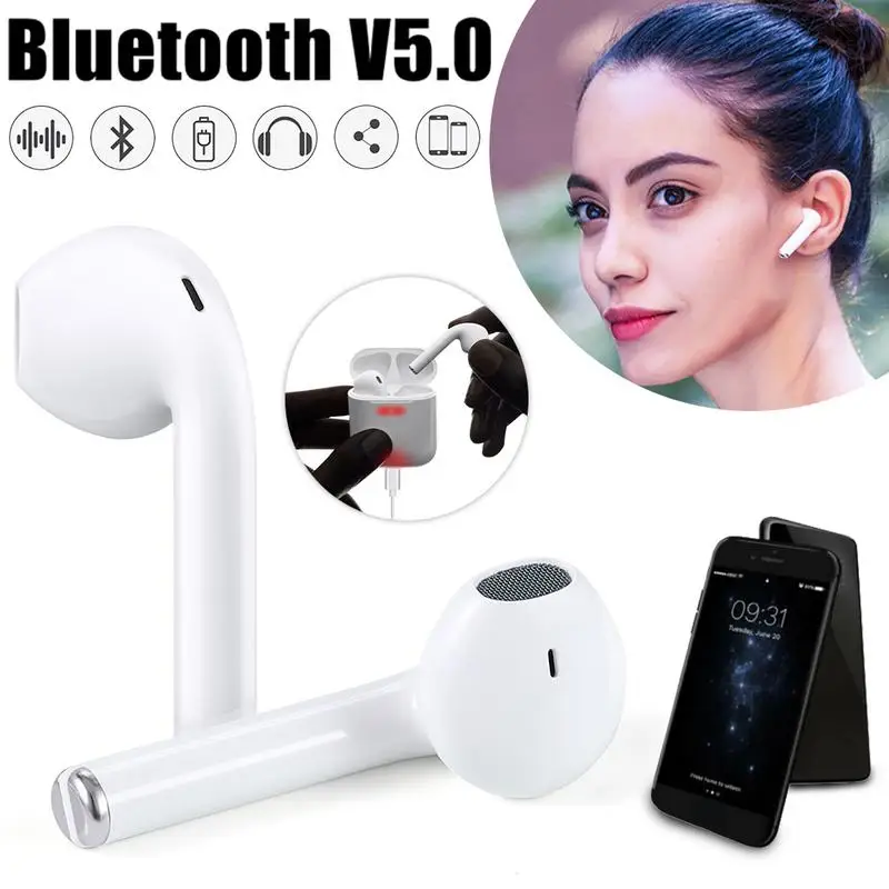

TWS F20 Bluetooth Earphone AirPlus Binaural Touch Stereo Headset Magnetic Charging Bin Case Sports Wireless Bluetooth Headphones