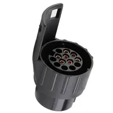 Автомобильные аксессуары 7 Pin To 13 Pin Mini Car Truck Trailer коннектор грузовик Электрический адаптер вилка трейлер конец фургон, кемпинг автомобиль