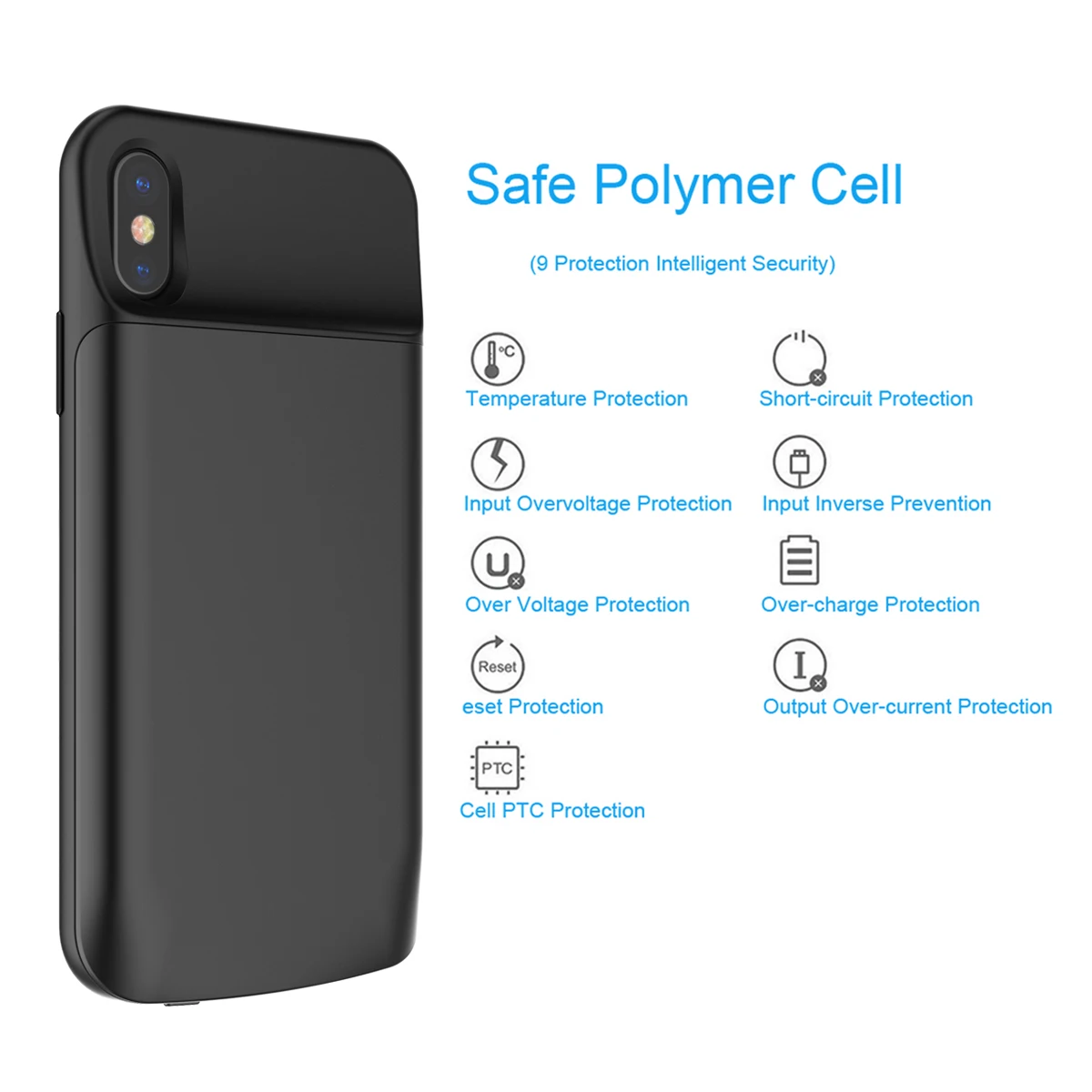 

3600mAh Power Bank Battery Charger Case For iPhone X/Xs case External Backup Charger Case For iPhone X/Xs phone Charger cover