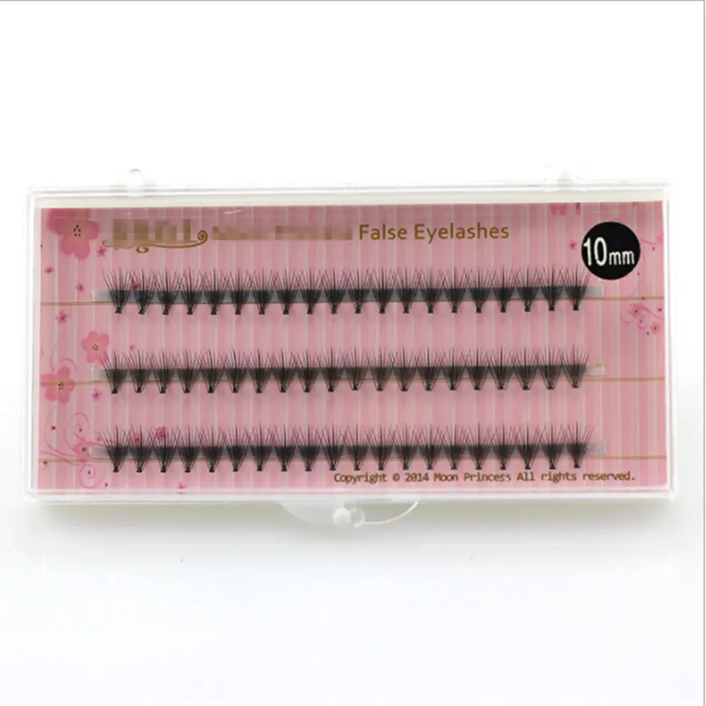 

New Makeup Individual Cluster Eye Lashes Grafting Fake False Eyelashes 60 Clusters in One Tray