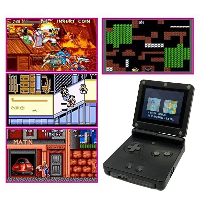 Высокое качество 32 bit 268 ретро детская игровая консоль мини GB портативная машина