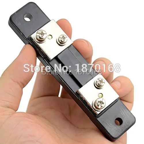 

FL-2 Current Measure Shunt Resistors For DC 75A 50A 30A 20A 10A 5A Digital Ammeter Current Divider Slot Type Shunt