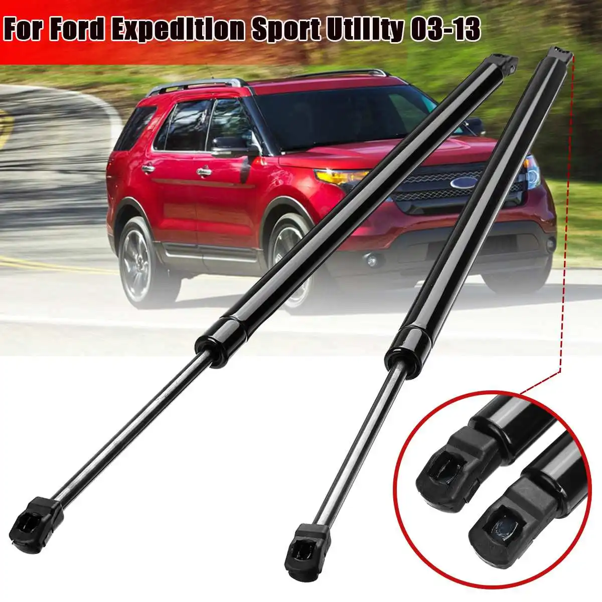 

2pcs Car Rear Tailgate Boot Lift Supports Gas Struts For Ford Expedition Sport Utility 2003-2013 600mm