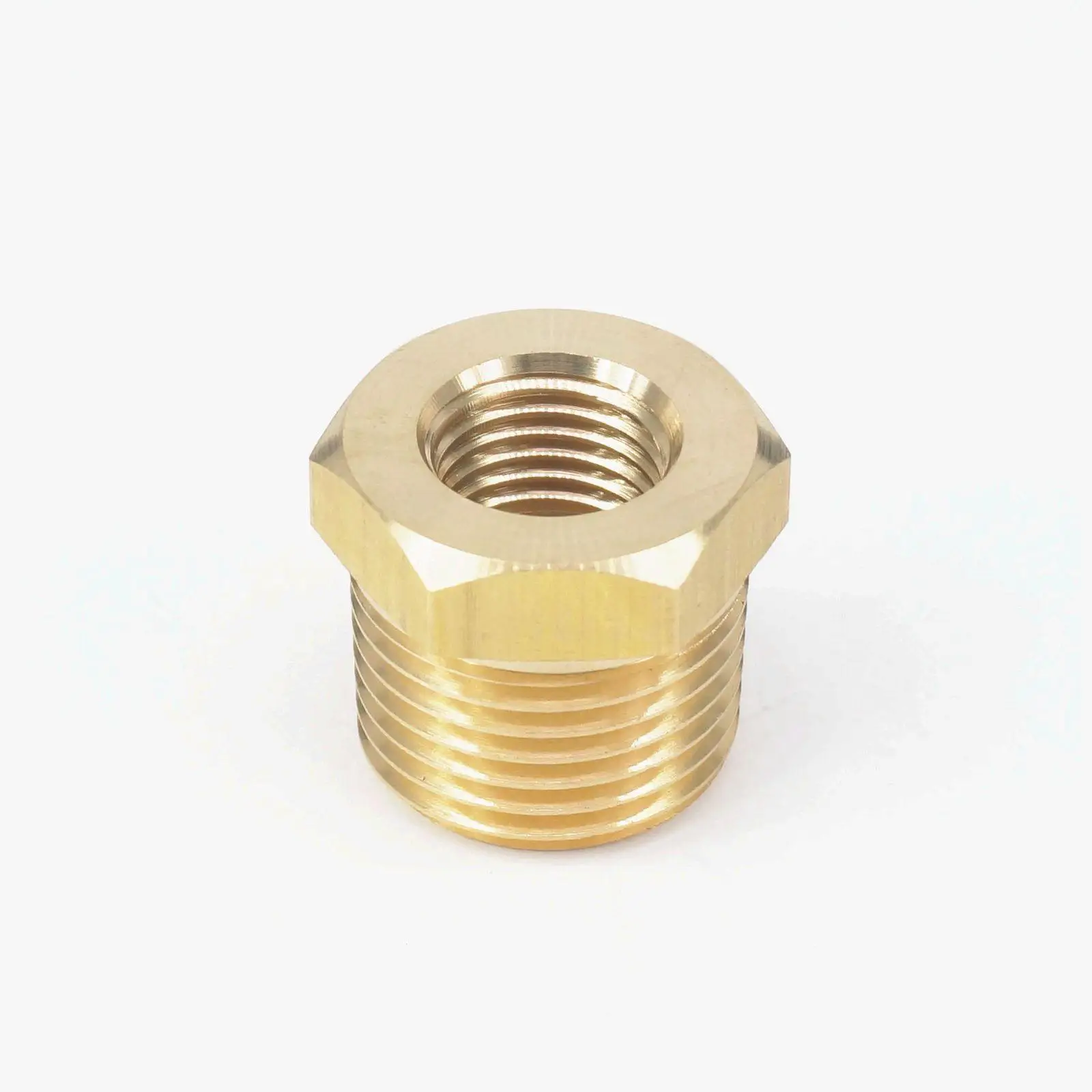 1/2 &quotBSPT Male x 1/4&quot NPT Female редукционная втулка латунный фитинг соединитель адаптер