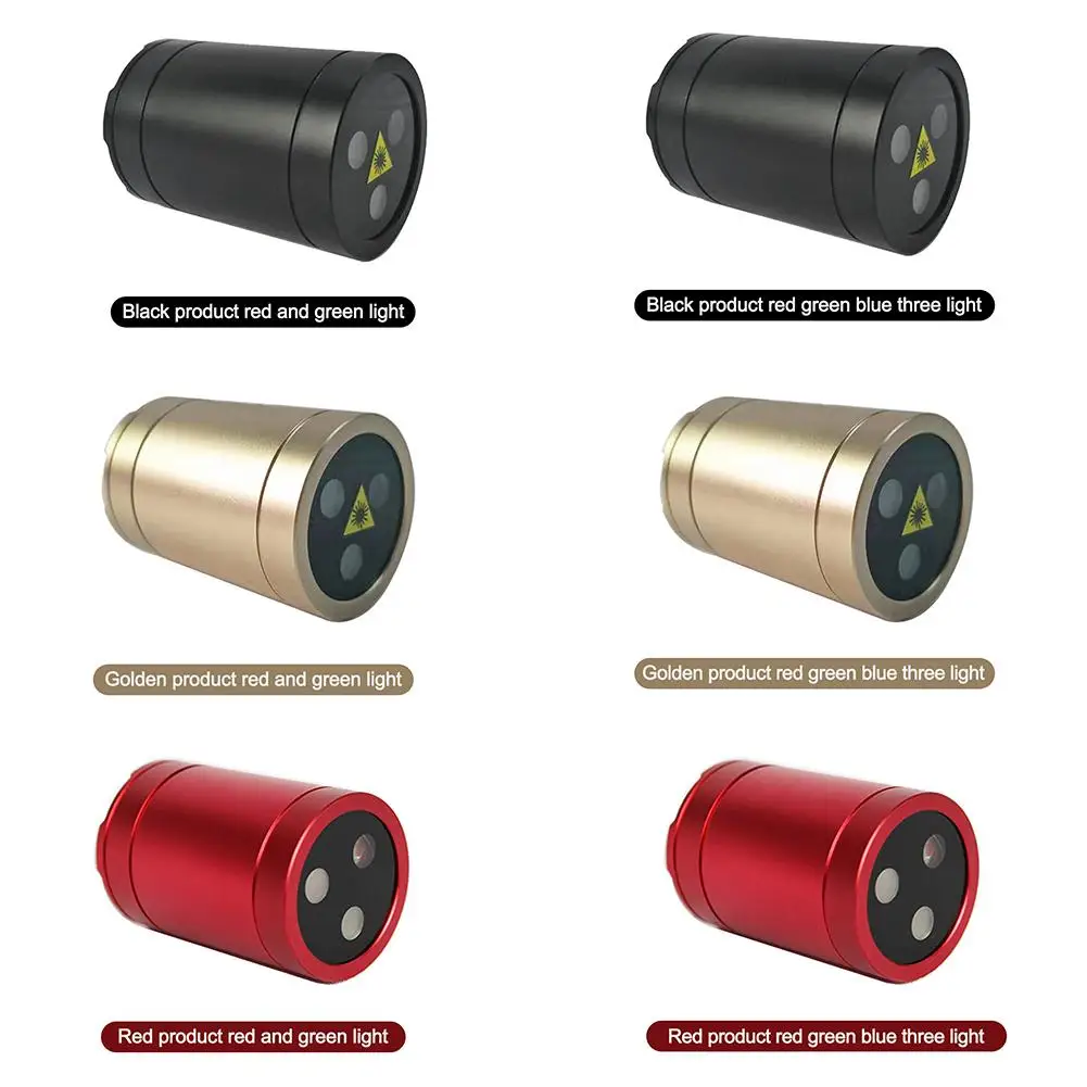 RGB البسيطة المرحلة ضوء صوت المنشط USB ديسكو أضواء قابلة للشحن ليزر قابل للنقل ضوء المنزل بار KTV حزب الأشعة تحت الحمراء فلاش ضوء