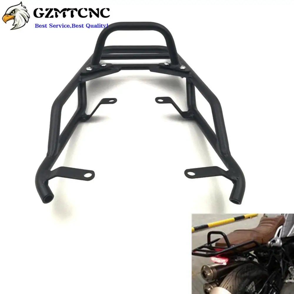 Rear Luggage Shelf Rack Bag Support Bracket Passenger Handgrip Grab Grip Tail Saddlebag Holder For BMW R nineT Pure / Scrambler |