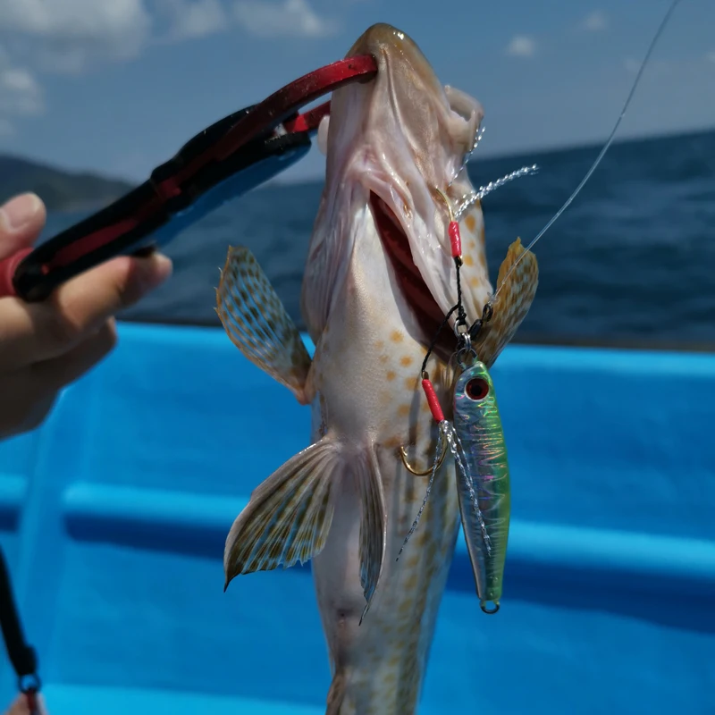 JK 3 упаковки 65LB рыболовные джиг Крючки Micro Chinu Doutuki вспомогательный крючок для