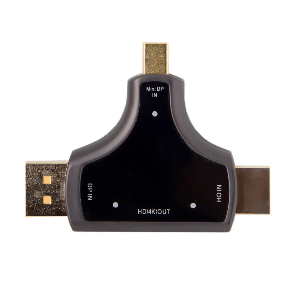 

10pcs/lot Cablecc HDMI & Displayport & Mini DP 3in1 to HDMI Female Adapter 4K 2K for MacBook Laptop PC