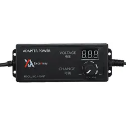 4-24 V 2.5A 60 Вт AC/DC адаптер с регулируемой мощностью питания США Plug Скорость Управление вольт Дисплей