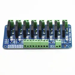 8-Channel 5 V твердотельные реле совета модуль для Arduino Uno Duemilanove MEGA2560 MEGA1280 ARM DSP PIC