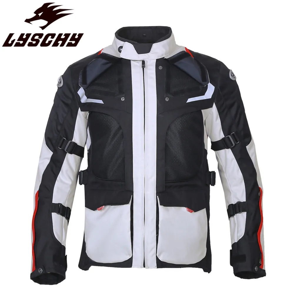 Мужская мотоциклетная куртка LYSCHY Enduro бронежилет для езды на мотоцикле