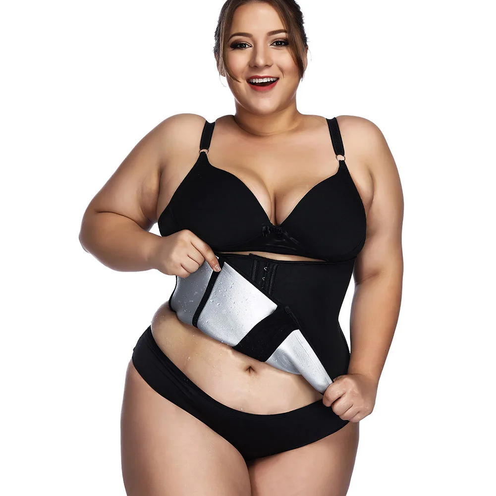 

Abdominal Belt High Compression Zipper Plus Size Neoprene Waist Cincher Corset Underbust Fajas Waist Trainer With 9 Steel Bone