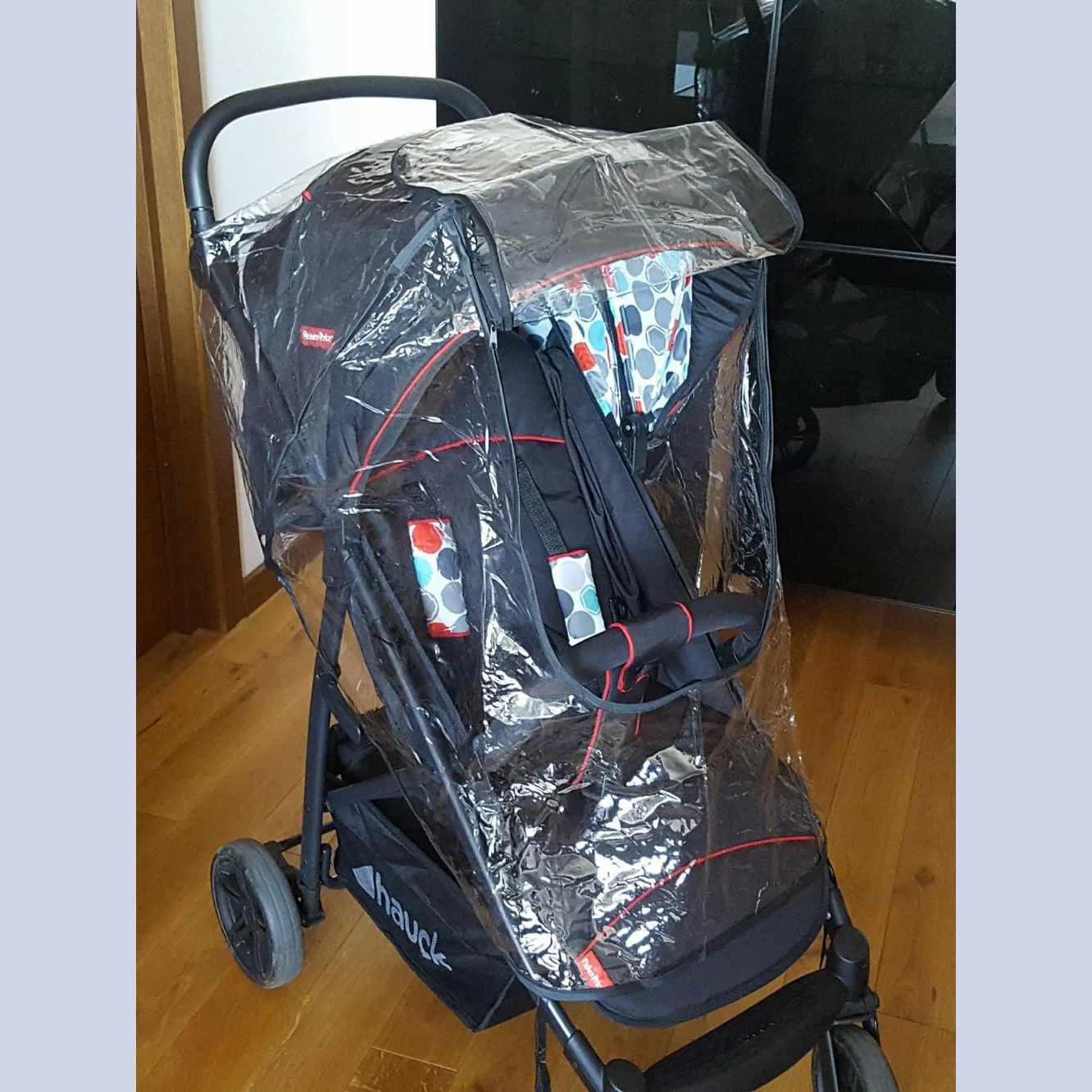 Детская коляска дождевик нетоксичный безвкусный ПВХ Универсальный защита от ветра и пыли для коляски Аксессуары для колясок
