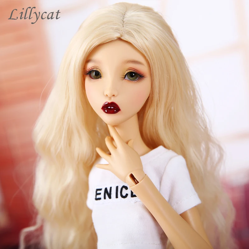 Новое поступление куклы BJD 1/4 Lillycat эллана луна фигурки тела из смолы MSD голая
