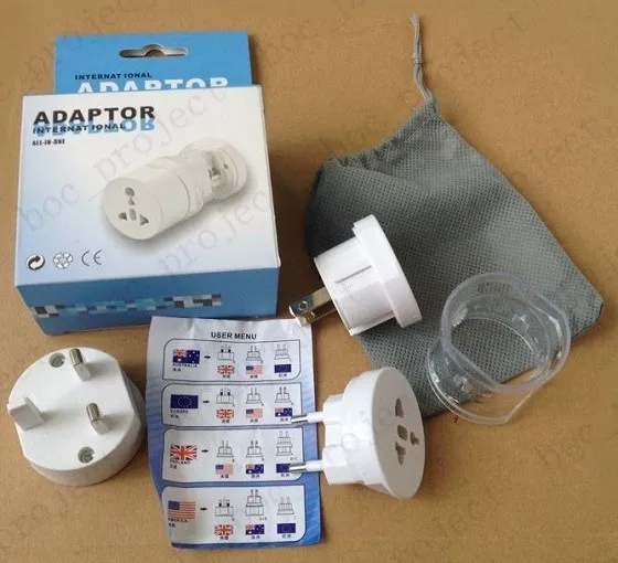 Universal All In One PLUG Socket Converter for AU UK EU US 07