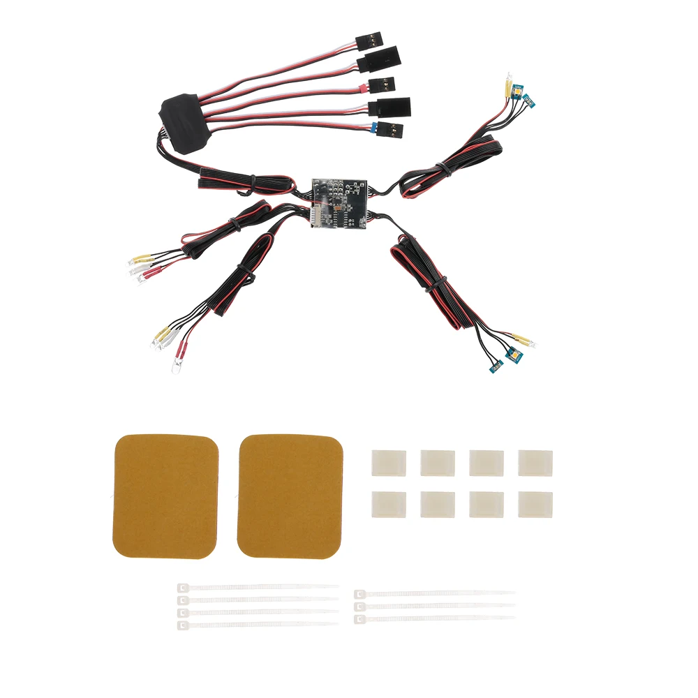 

RC Car LED Lights Control System For Traxxas TRX-4 Ford Bronco XLT Cars RC Truck Parts