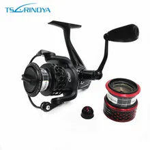 TSURINOYA SPIRIT TSP2000 рыболовная Катушка спиннинговая 12BB соотношение Скорости 5,2: 1 Максимальное сопротивление 12 кг Сверхлегкая спиннинговая катушка для соленой воды