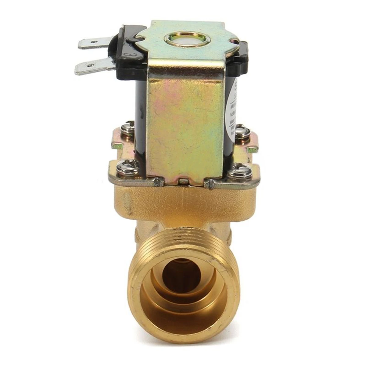 New 3/4 INCH NPSM 12V DC Slim Brass Electric Solenoid Valve Gas Water Air Normally Closed 2 Way 2 Position Diaphragm Valves