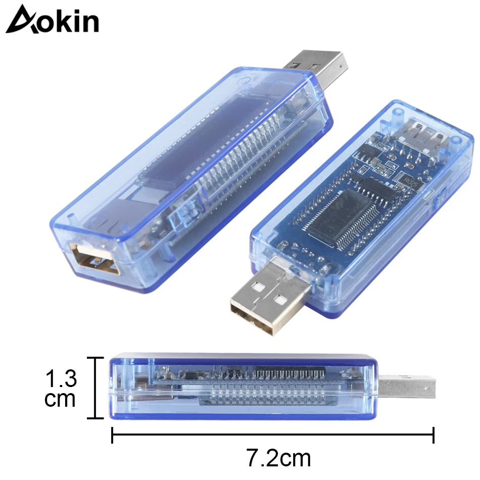 Тестер USB цифровой вольтметр постоянного тока амперимметрический измеритель