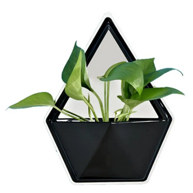 1pc Acrylic Flower Pot + Iron Plant Holders Set Indoor Hanging Planter Geometric Vase Wall Decor Container Succulents Plant Pots 1pc Acrylic Flower Pot + Iron Plant Holders Set Indoor Hanging Planter Geometric Vase Wall Decor Container Succulents Plant Pots