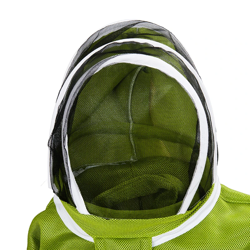 Online 1 set beekeeping suit for bee keeper professional equipment air conditioning clothing protective beehive breathable Anti bee