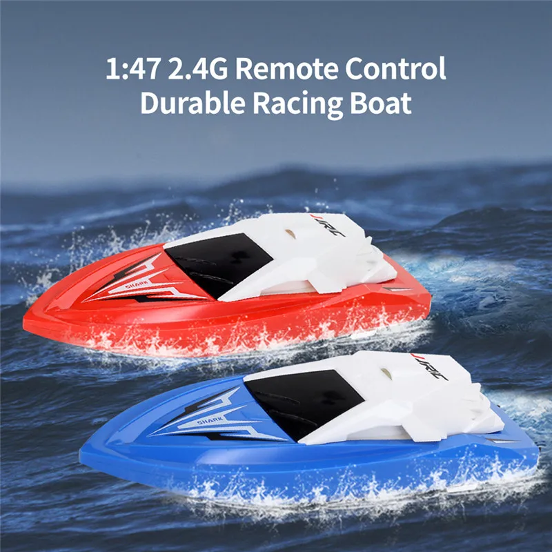 Electric Remote Control 1:47 2.4G Motor High Speed Boat RC Racing Outdoor Toy 