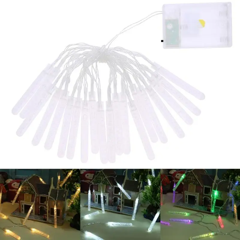 

20 LED String Fairy Light Battery Box Bubble Stick Festival Party Decor Outdoor Decoration Holiday LED Lighting