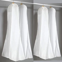 180*80*22 cm Extra Large Wedding Dress Storage Bag Non-woven Bridal Gown Long Party Dress Breathable Garment Dust Proof Cover 3 2