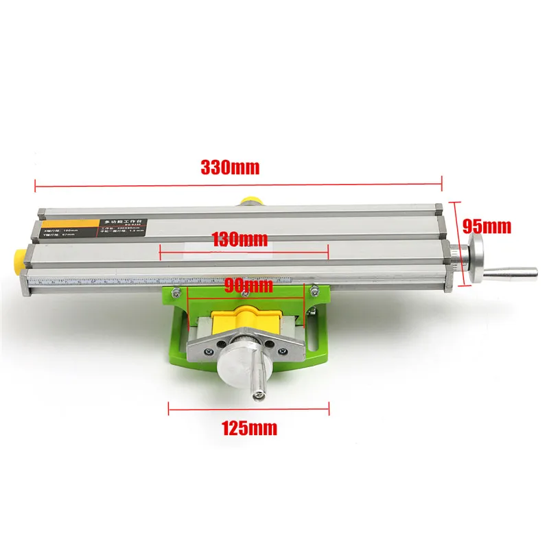 

1Pcs 6330 Mini Precision Milling Machine Benching Worktable Multifunction Drill Vise Fixture Working Table Cross Slide Bracket