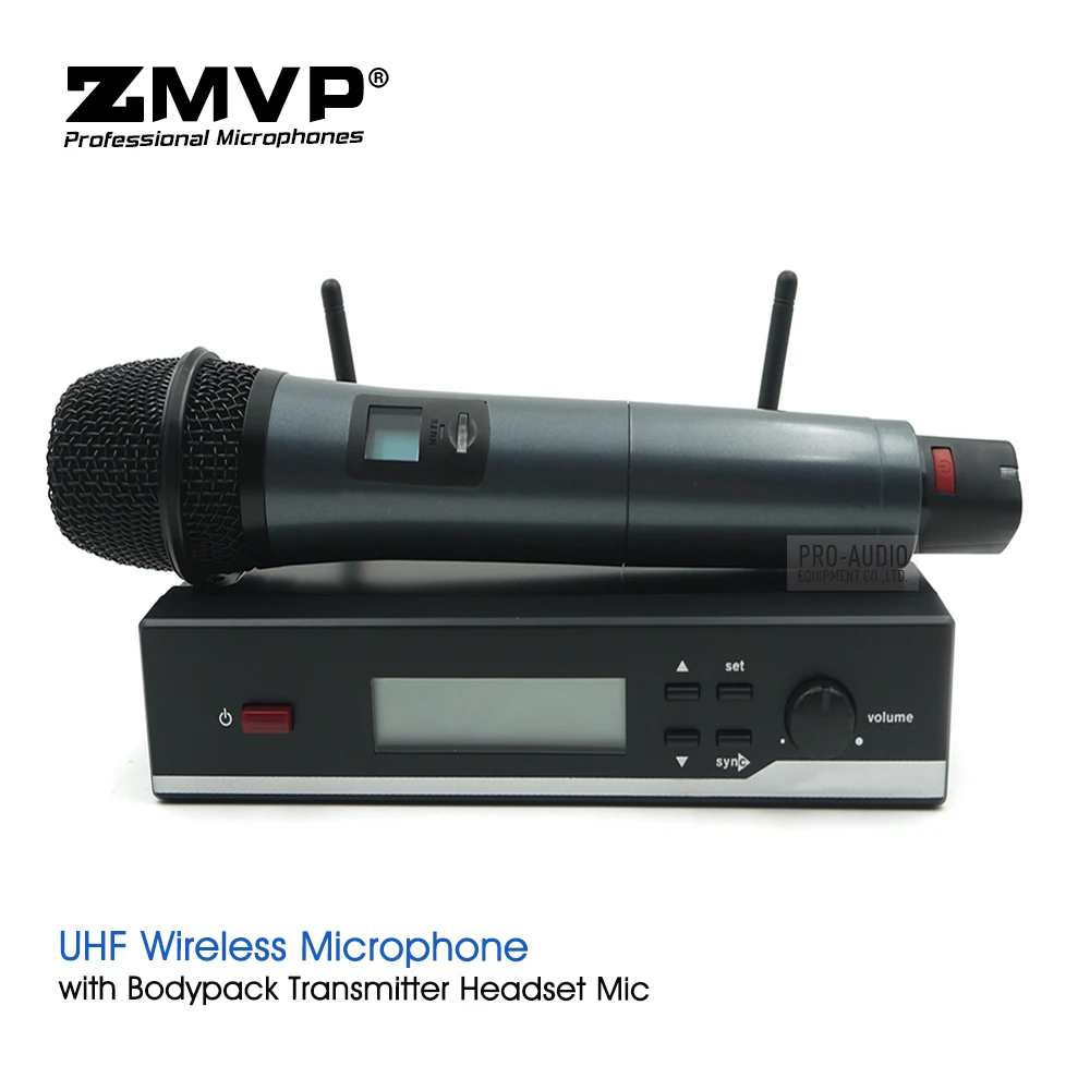 

Professional UHF Wireless Microphone XSW35 Wireless System With 845 Cordless Handheld Transmitter Mic For Stage Singer Vocal Set