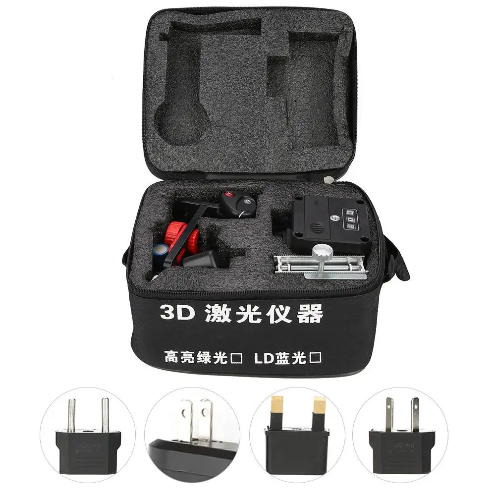 

12 lines laser level Green Light 12 Line Affixing Level Floor Tile Leveling Instrument nivel laser 360 autonivelante