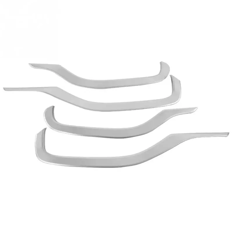 

4 Pcs Car Chromium Electroplating Door Decoration Strip Trim for Mercedes Benz GLC-Class 16 17 18 Car Interior New Arrivals