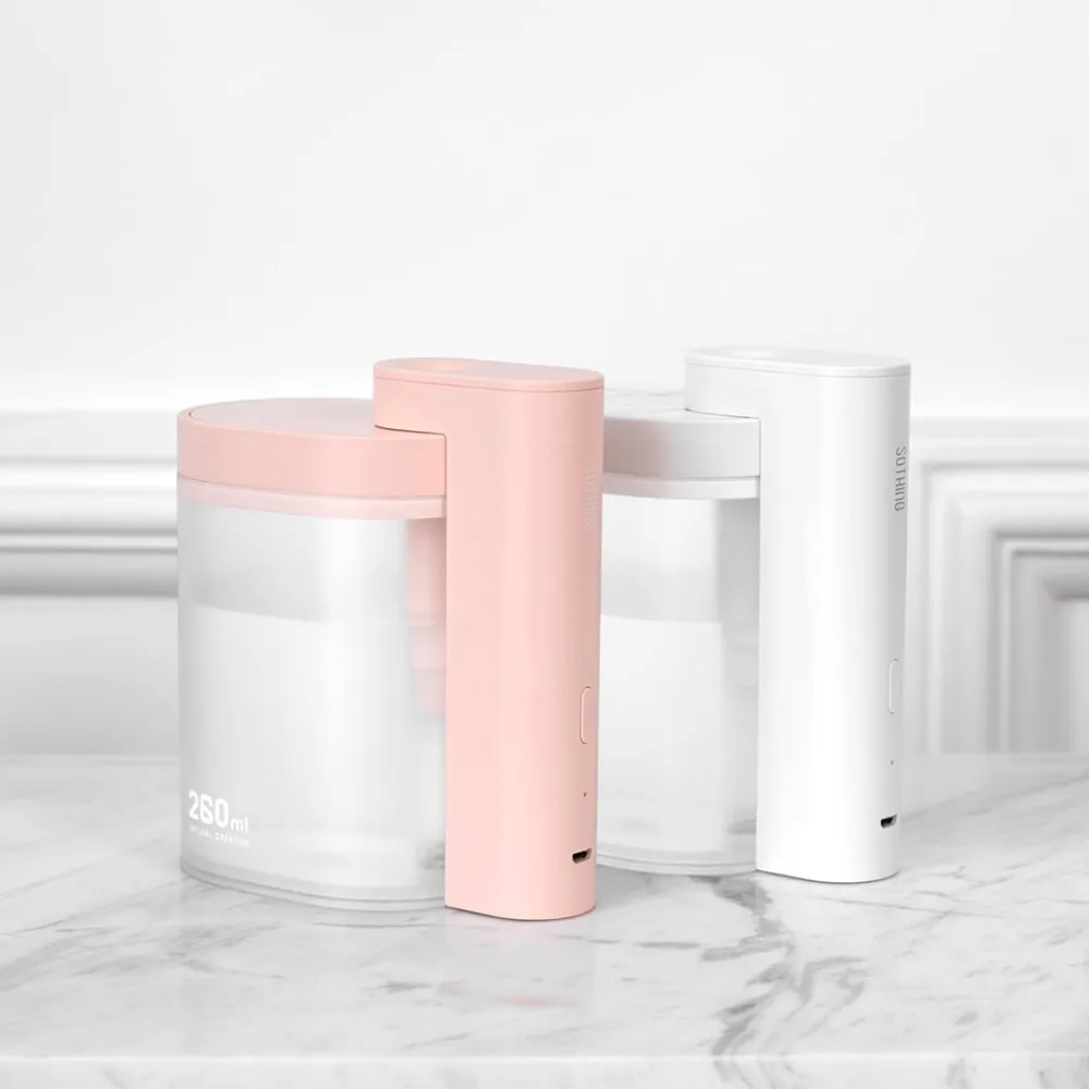 Skup Xiaomi Mijia Youpin Sothing gospodarstwa domowego wyciszenie nawilżacz powietrza 260ml ultradźwiękowy nawilżacz powietrza oczyszczający nawilżacz usb ładowanie