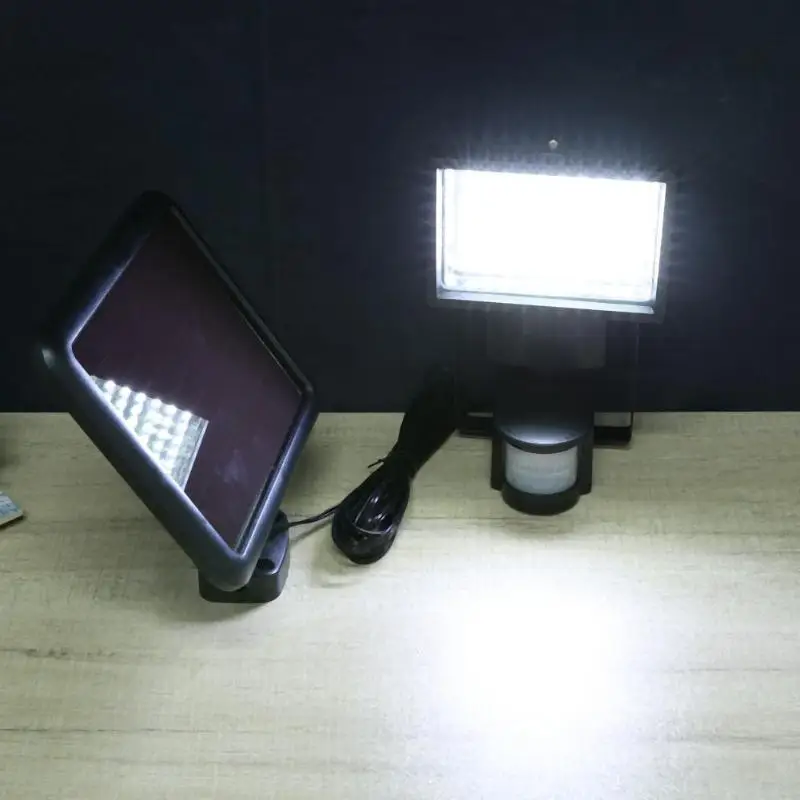 

60 LED Solar Light Motion Sensor Waterproof Lights Outdoor Emergency Security Flood Stair Garden Decoration Light Spot Lamp
