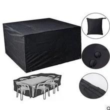 Сверхмощный Водонепроницаемый Ротанга куб крышка открытый садовая мебель дождевик XL