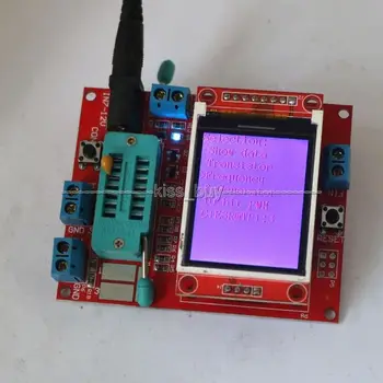 

GM328 Transistor Tester DC7-12v LCR ESR Frequency Meter PWM Signal Generator