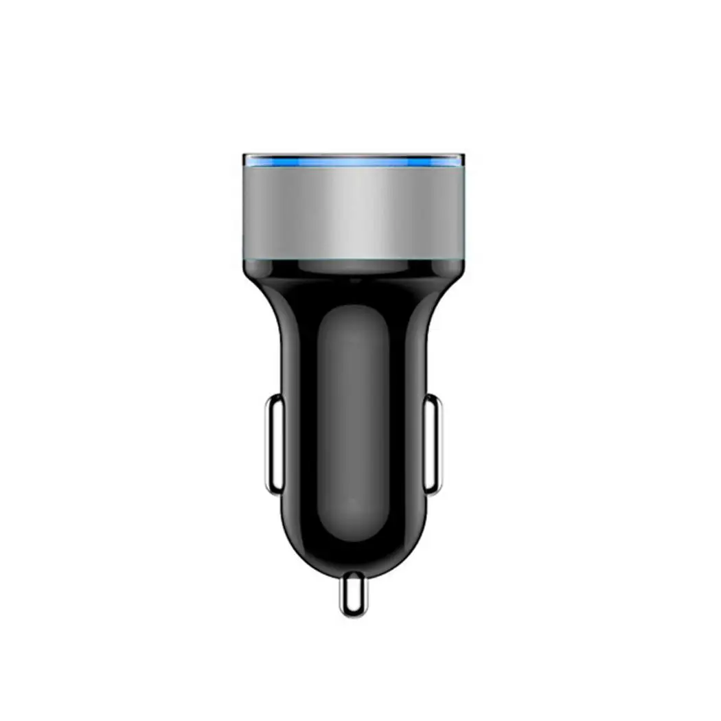 12 24V 3.1A LED дисплей двойной USB быстрая зарядка автомобильное зарядное устройство 0