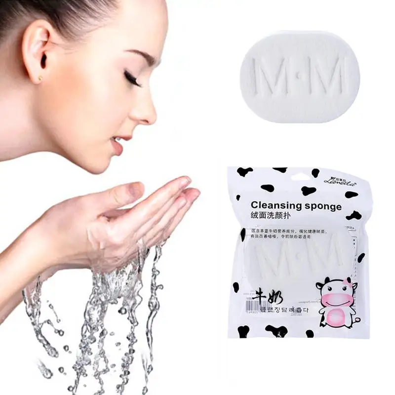 

XY Fancy Portable Soft Natural Facial Puff Face Cleanse Washing Sponge Cleansing Tools