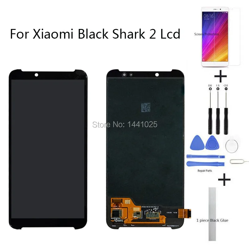 Экран дисплея Замена для Xiaomi Black Shark Helo Lcd сенсорный экран 6 01 дюймов черный black 2