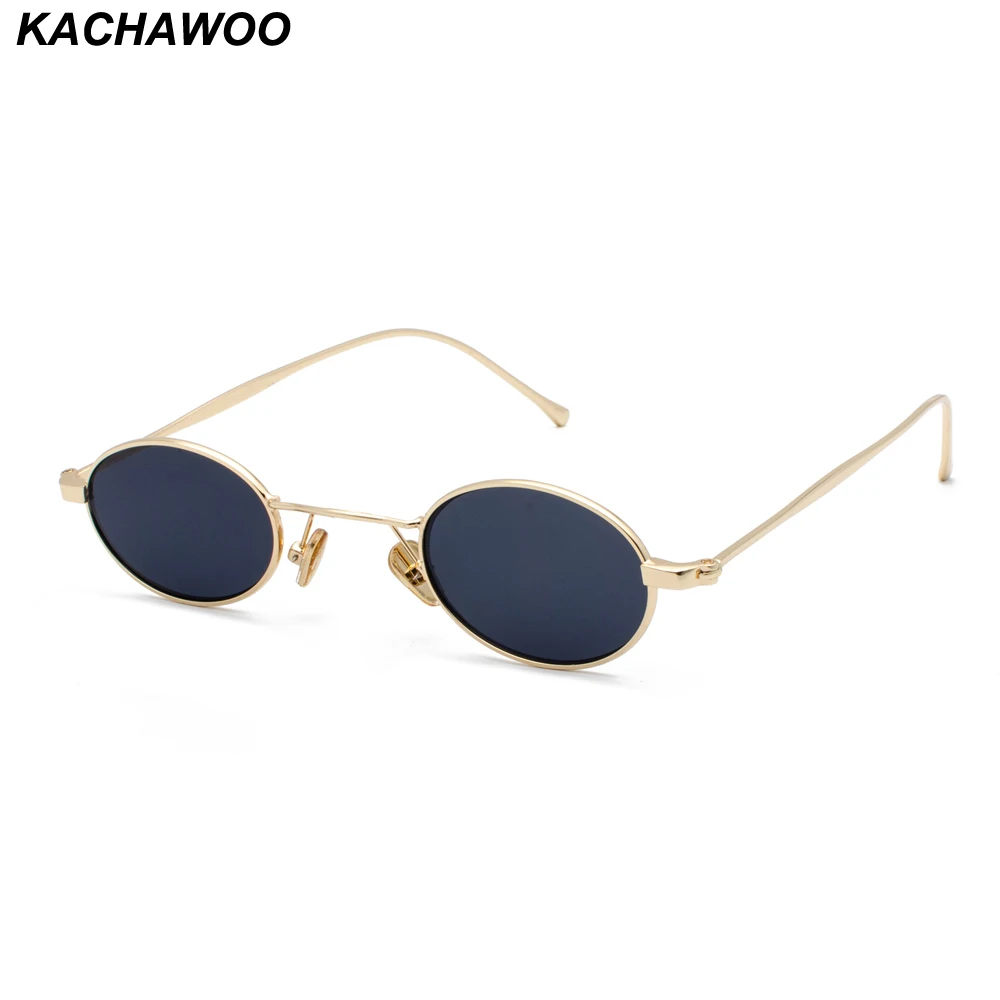 Круглые зеркальные солнцезащитные очки Kachawoo для мужчин и женщин небольшие