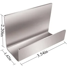 Sivler полностью из нержавеющей стали офисный бизнес-держатель для карт офисный стол настольная Именная Карта стенд дисплей(серебро