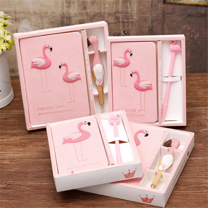 

WSOMIGO Unicorn Notebook Flamingo Gift Box Unicorn Party Birthday Party Decorations Kids Wedding Gifts for Guests Party SuppiesS