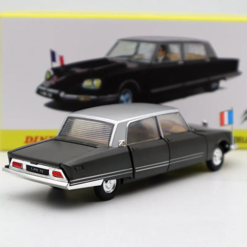 Atlas 1/43 французский Dinky 1435 Citroen DS Presidentielle литье под давлением модели игрушки автомобиль подарок Ограниченная серия Коллекция