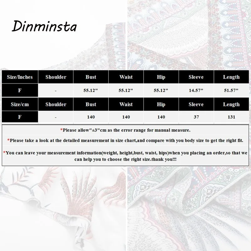 Женский длинный кафтан в стиле бохо Dinminsta Пляжное богемное Платье макси с