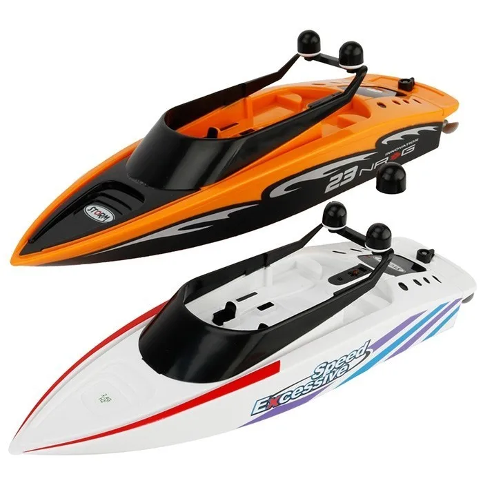 High Speed RC Boat 2.4GHz 4 Channel Racing Submarine Model Remote Control Rowing For children Boats Toys Kids Gift