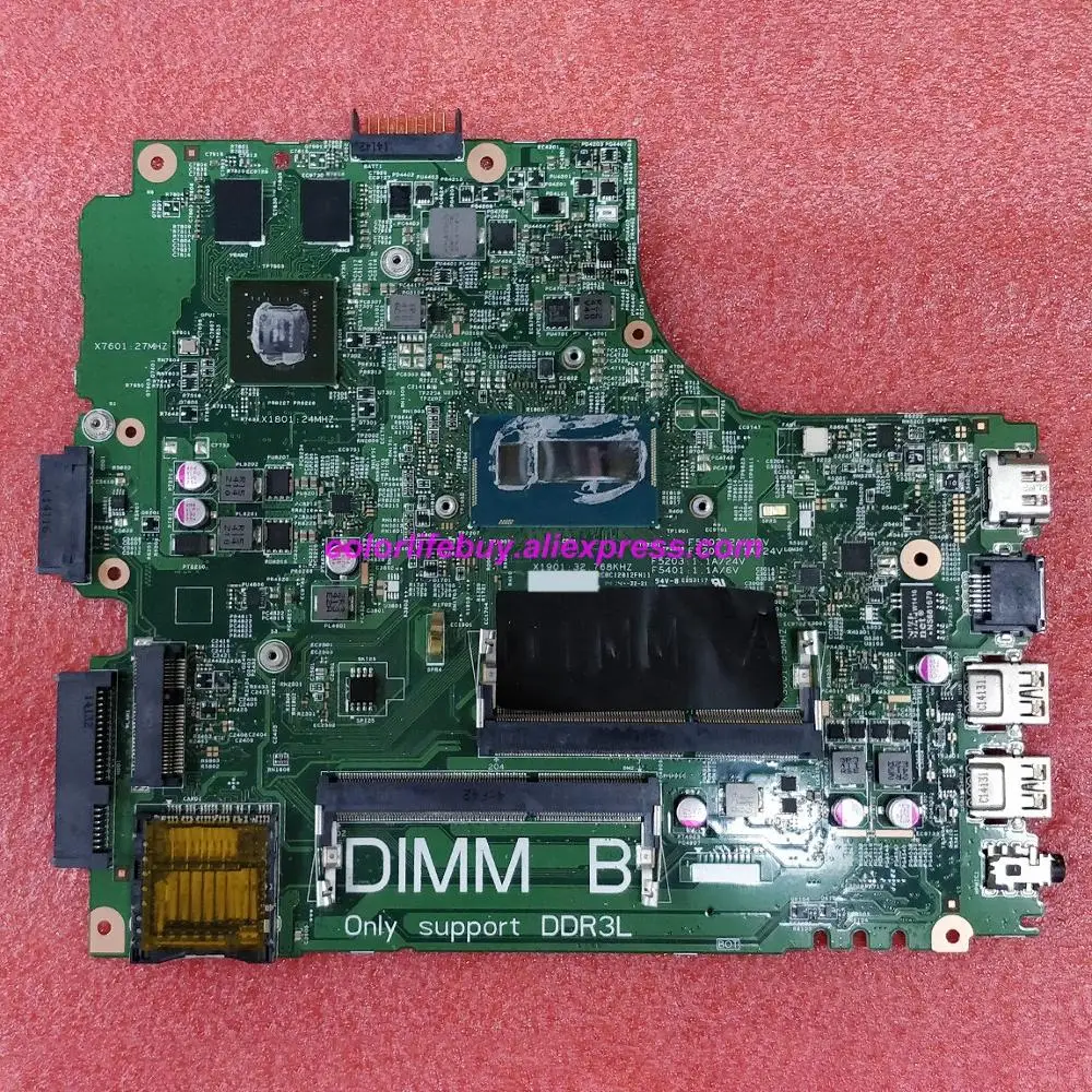 

Genuine CN-0YFVC4 0YFVC4 YFVC4 DOE40-HSW PWB:VF0MH I5-4200U GT740M/2G Laptop Motherboard for Dell Inspiron 3437 5437 Notebook PC