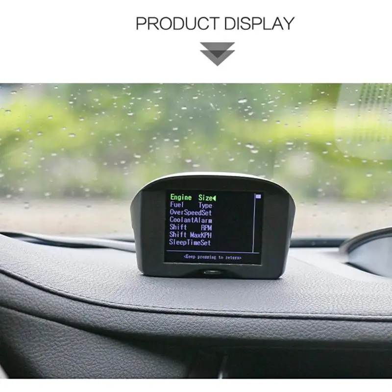 Многофункциональный X50 Plus автомобильный OBD HUD Дисплей с повышенной скоростью